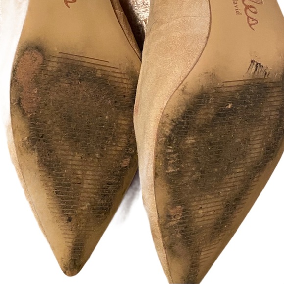 CHARLES by Charles David nude kitten heel pump - Picture 6 of 7